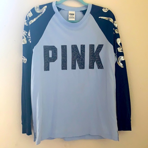 PINK Victoria's Secret Tops - PINK VS sequin long sleeve